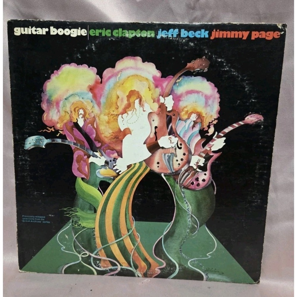 Eric Clapton Jimmy Page Jeff Beck - Guitar Boogie Vinyl LP 1971 RCA LSP 4624